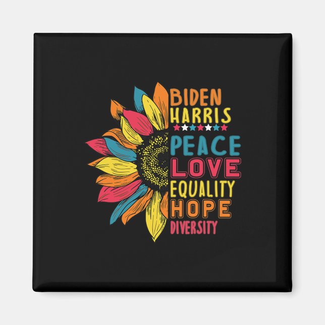 Imã Harris 2020 Peace Love Igualdade Esperam Diversida (Frente)