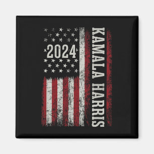 Imã Harris 2024, apoiador do American Flag Kamaka