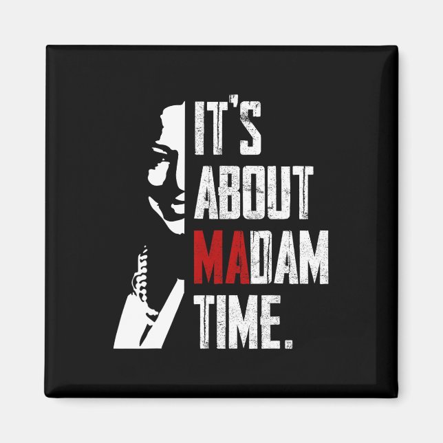 Imã Harris 2024 é sobre Madame Time Presidente Eleti (Frente)