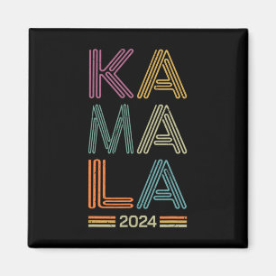 Imã Harris 2024 Para O Retro Da Campanha Eleitoral Pre