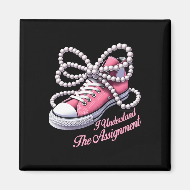 Imã Harris Eu Entendo Os Calçados Ignment &amp; Pearl (Frente)