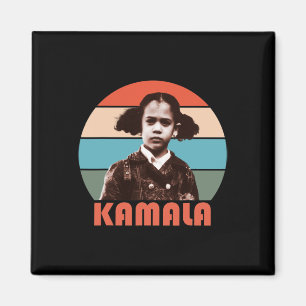 Imã Harris Girl Retro Vintage Black History Mulher Neg