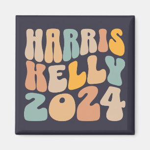 Imã Harris Kelly 2024 Trendy Wavy Boho