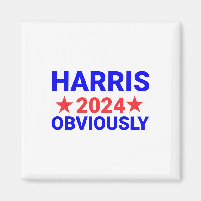 Imã Harris Para Presidente Obviamente 1 (Frente)