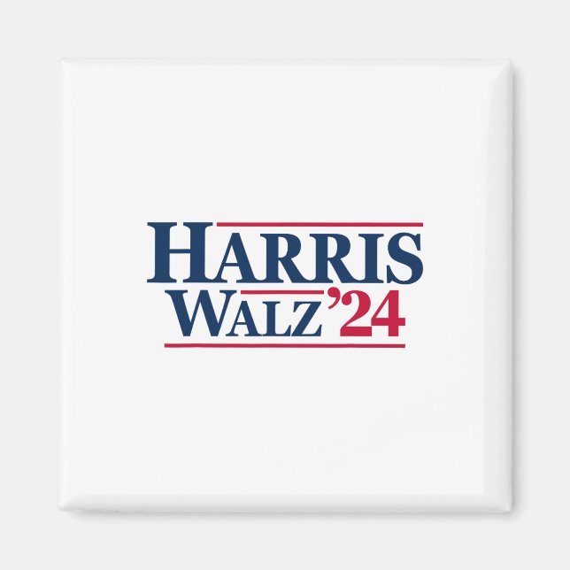 Imã Harris Tim Walz 2024 24 Para O Presidente Brat Usa (Frente)