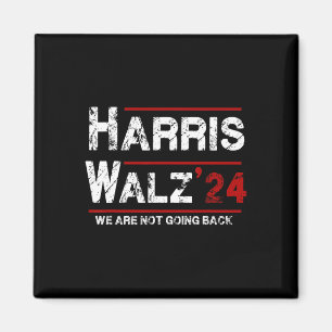 Imã Harris Tim Walz 2024 Não Vamos Voltar Eleição