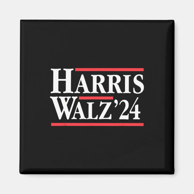 Imã Harris Tim WAlzheimer 2024 Bilhete Democrático 1 (Frente)