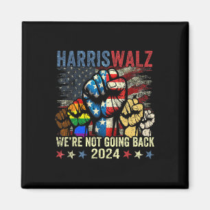 Imã Harris W pelo presidente 2024 Não vamos voltar