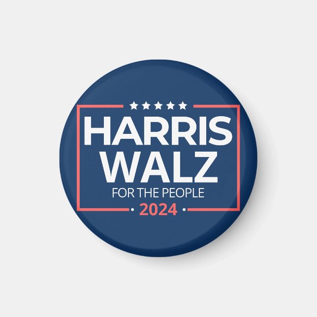Imã Harris Waltz 2024 Eleição Kamala Harris Tim Waltz (Frente)