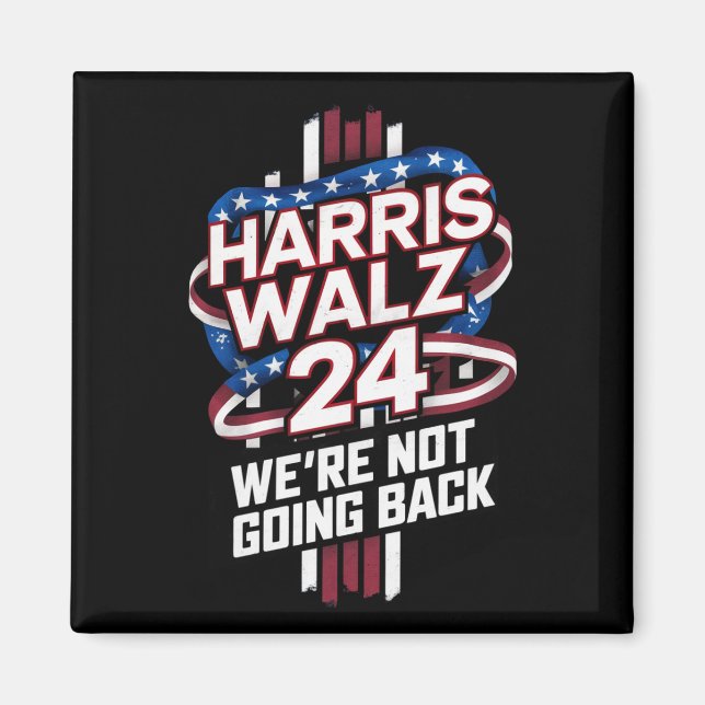 Imã Harris Waltz 2024 Eleição Kamala Harris Tim Waltz (Frente)