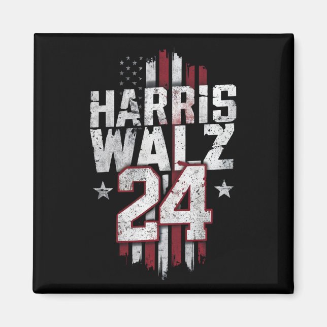 Imã Harris Walz 2024 Kamala Harris 2024 Tim Walz 2024 (Frente)
