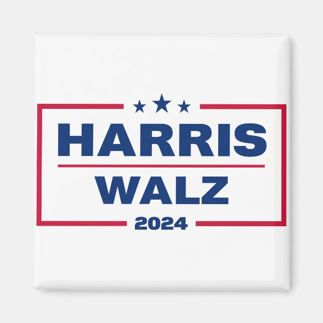 Imã Harris Walz 2024 Kamala Harris Tim Walz Eleição (Frente)