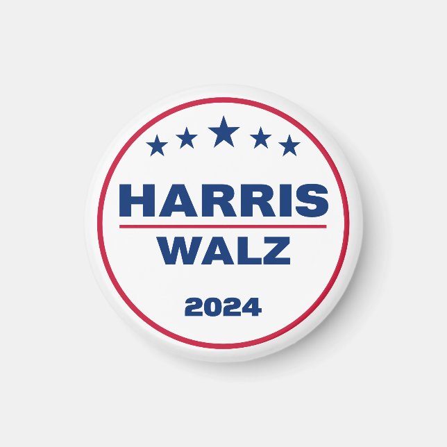Imã Harris Walz 2024 Kamala Harris Tim Walz Eleição (Frente)
