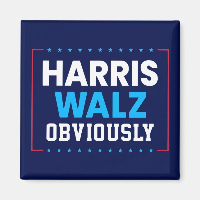 Imã Harris Walz 2024 Obviamente (Frente)