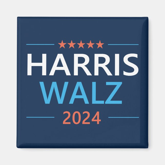 Imã Harris Walz 2024 para Presidente (Frente)
