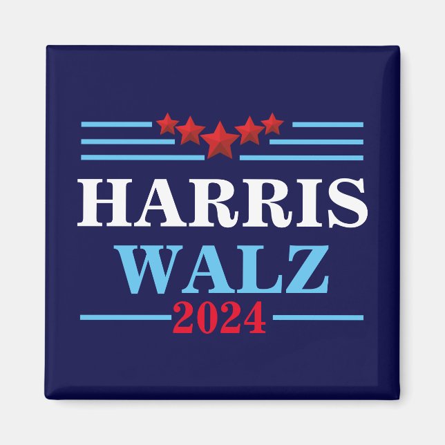 Imã Harris Walz 2024 Presidente - Tim Walz (Frente)