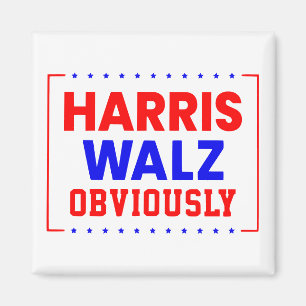Imã Harris Walz Obviamente Kamala Harris para Presiden