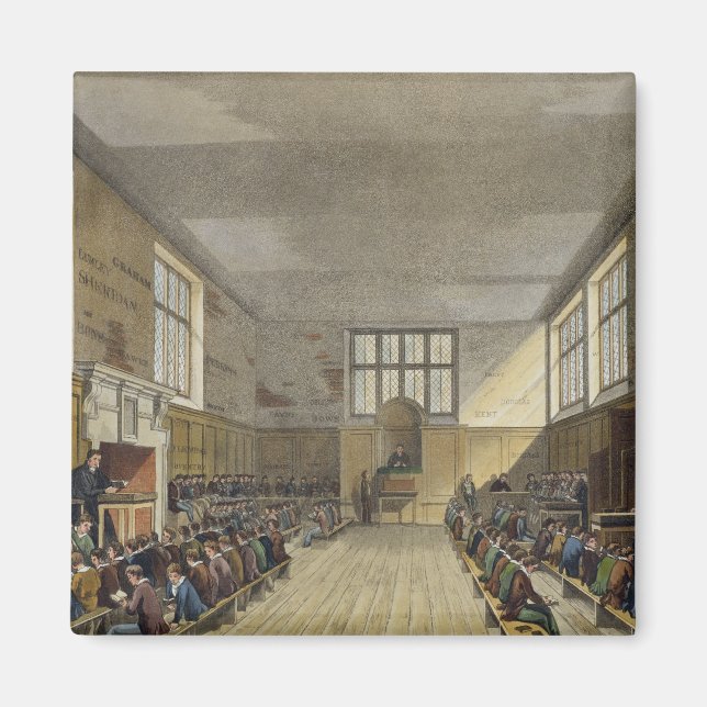 Imã Harrow School Room do 'History of Harrow School' (Frente)