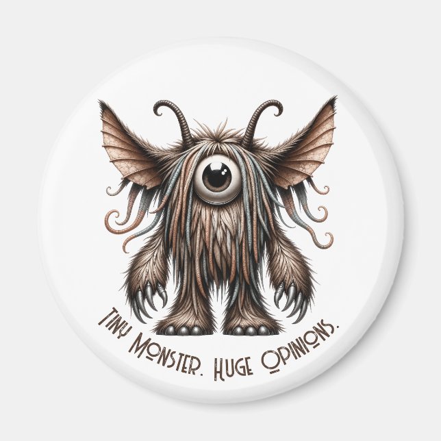 Imã Harry – A Fera de Olhos Grandes (Frente)