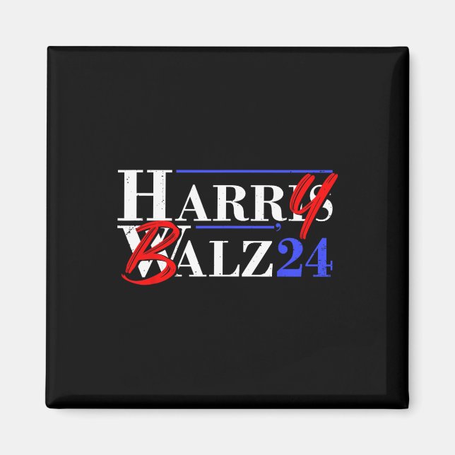 Imã Harry B 2024 Funny Kamala Harris E Tim W 2024 (Frente)