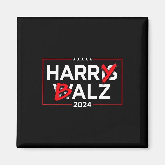 Imã Harry B Kamala Harris E Tim W 2024 (Frente)