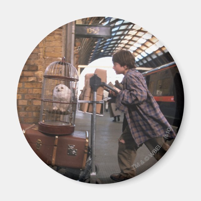 Imã Harry e Hedwig PLATFORM 9 3/4™ (Frente)