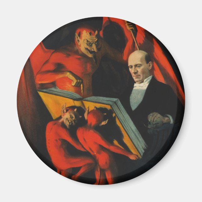 Imã Harry Kellar Poster Magnet (Frente)