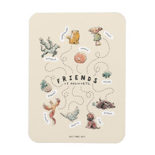 Ímã HARRY POTTER™   Amigos de Hogwarts