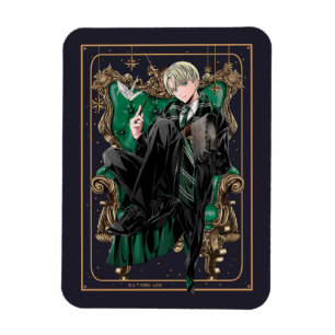 Ímã HARRY POTTER™   Anime Draco Malfoy Seated