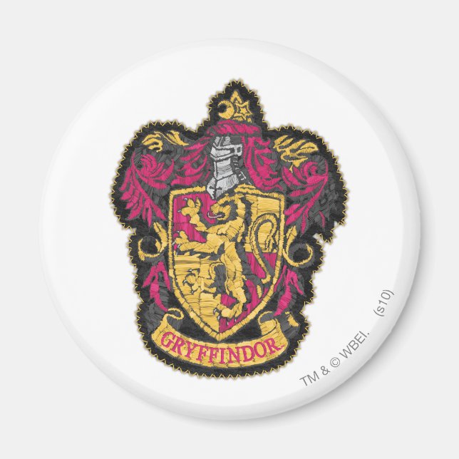 Imã Harry Potter | Brasão da Casa Gryffindor (Frente)