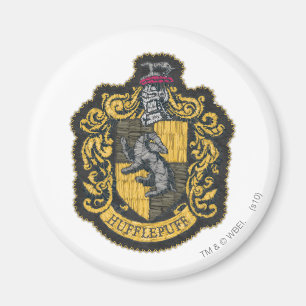 Imã Harry Potter   Brasão da Hufflepuff Patch