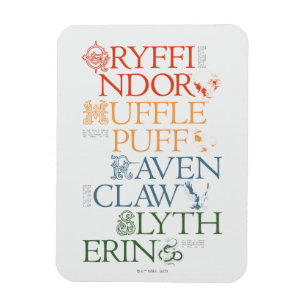 Ímã HARRY POTTER™   Delicar Casas HOGWARTS™