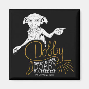 Imã Harry Potter   Dobby Não Tem Mestre