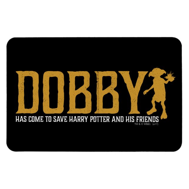 Ímã Harry Potter | Dobby Save Harry Potter (Horizontal)