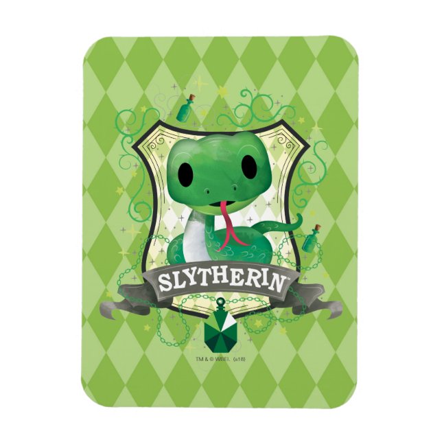 Ímã Harry Potter | Encantamento do SLYTHERIN™ (Vertical)