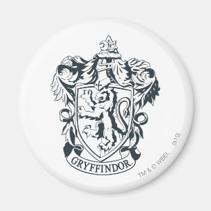 Imã Harry Potter   Esboço Gryffindor Stencil