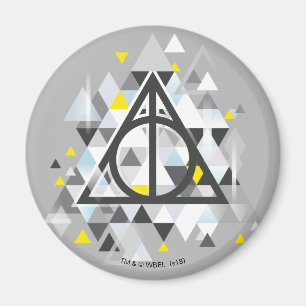 Imã Harry Potter   Geometric Deathly Hallows Symbol