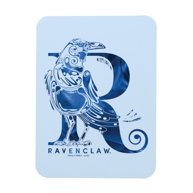 Ímã Harry Potter | Gráfico Aguamenti RAVENCLAW™ (Vertical)
