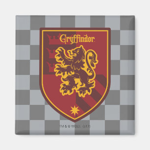 Imã Harry Potter   Gryffindor House Pride Crest
