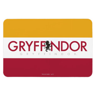 Ímã Harry Potter   Gryffindor House Pride Crest