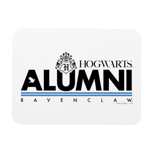 Ímã Harry Potter | HOGWARTS™ Alumni RAVENCLAW™ (Horizontal)