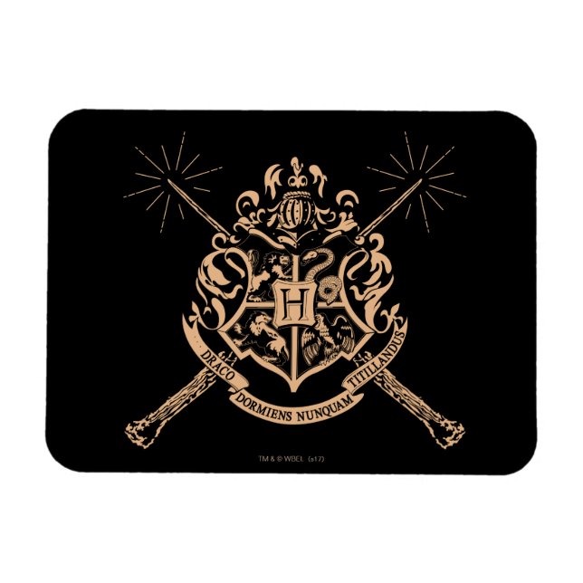 Ímã Harry Potter | Hogwarts Crest (Horizontal)