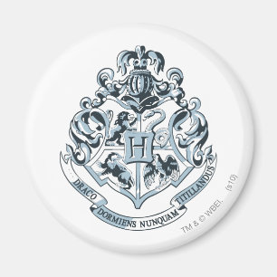 Imã Harry Potter   Hogwarts Crest - Azul