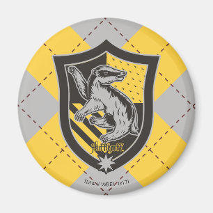 Imã Harry Potter   Hufflepuff House Pride Crest