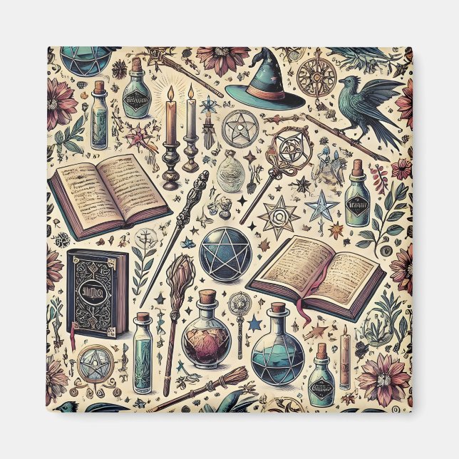 Imã Harry Potter inspirou ímã (Frente)