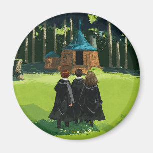 Imã HARRY POTTER™, Ron e Hermione na Cabana do Hagrid