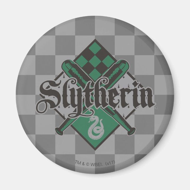 Imã Harry Potter | Slytherin QUIDDITCH™ Crest (Frente)