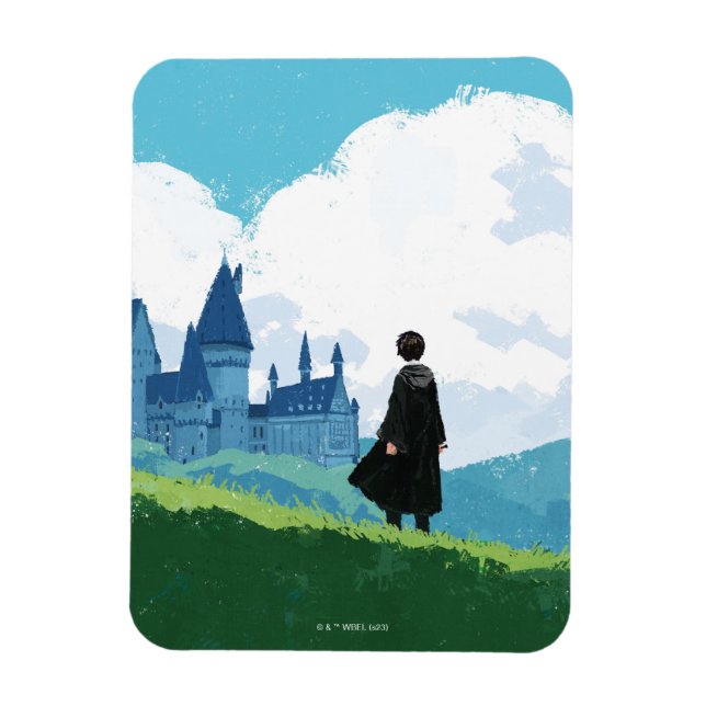 Ímã HARRY POTTER™ SOBREINDO HOGWARTS™ Castle (Vertical)