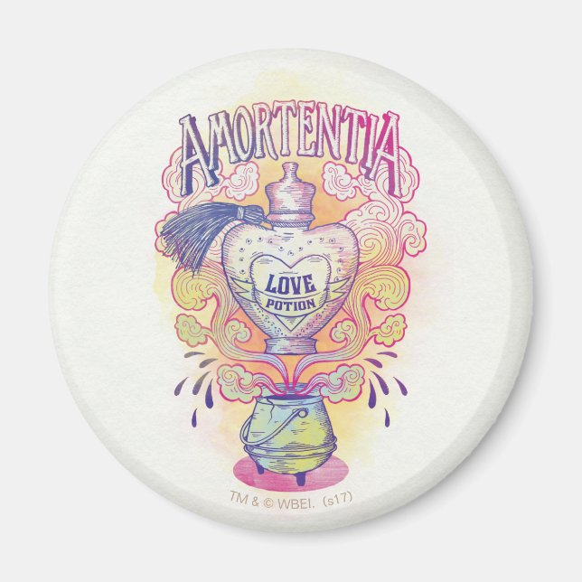Imã Harry Potter Spell | Amortentia Love Potion Bottle (Frente)
