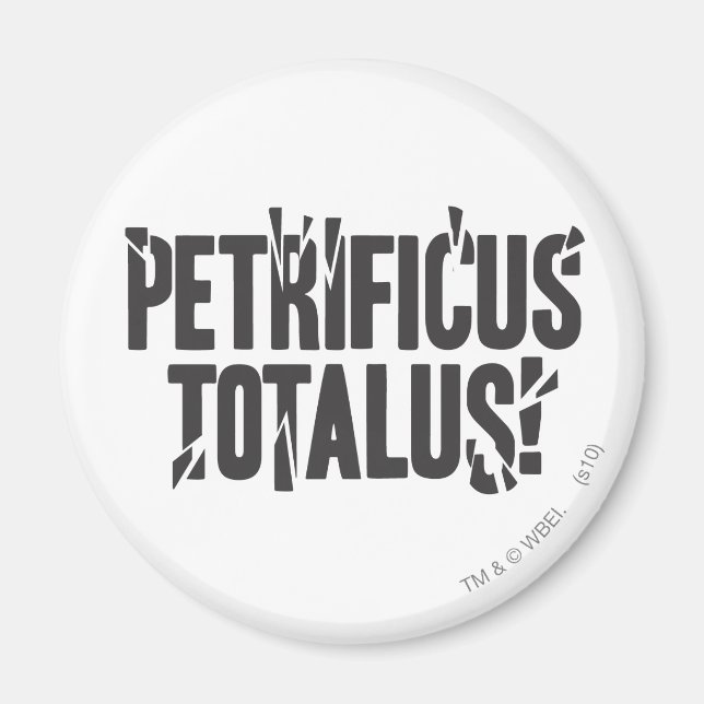 Imã Harry Potter Spell | Petrificus Totalus! (Frente)